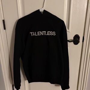 Talentless Embroidered Logo Hoodie